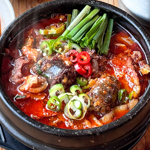 26년 전통 찹쌀 사골 진한순대국 얼큰순대국 600g x 2팩